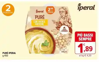 Iperal Puré Iperal 450 g offerta