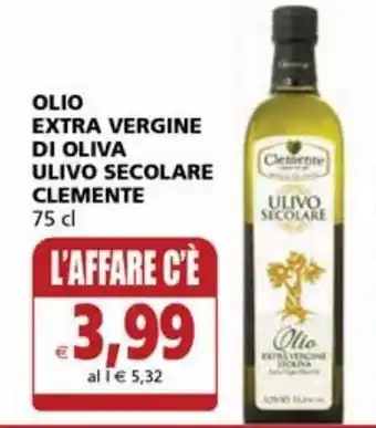 Il Gigante Olio extra vergine di oliva ulivo secolare clemente offerta