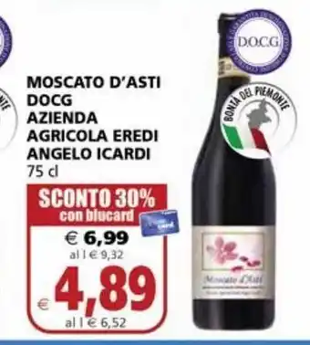 Il Gigante Moscato d'asti docg azienda agricola eredi angelo icardi offerta