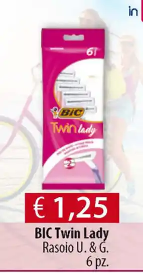 Acqua & Sapone BIC Twin Lady 6pz offerta