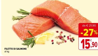 Iperal Filetto Di Salmone al kg offerta