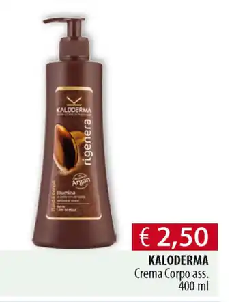 Acqua & Sapone Kaloderma 400ml offerta