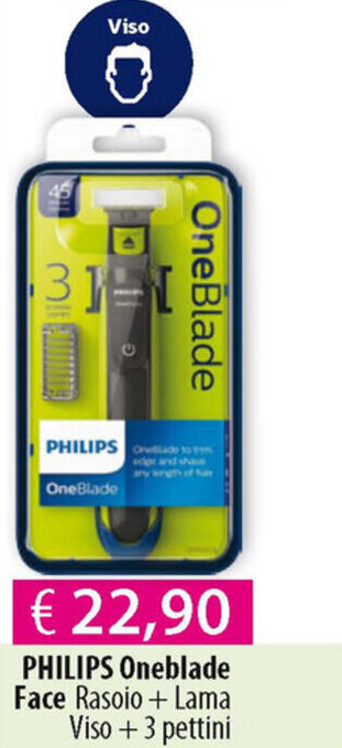 Acqua & Sapone Philips Oneblade Face offerta