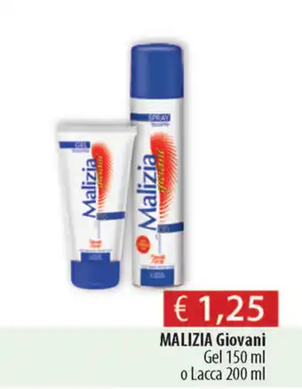 Malizia Giovani Gel 150ml 0 Lacca 200ml