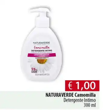 Acqua & Sapone Naturaverde Camomilla 300ml offerta