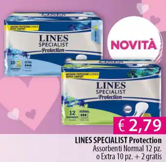 Acqua & Sapone Lines Specialist Protection 12pz o 10pz + 2 gratis offerta