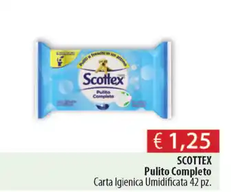 Acqua & Sapone Scottex Pulito Completo 42pz. offerta
