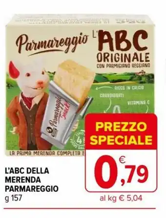 Iperal Parmareggio L'ABC Della Merenda 157 g offerta