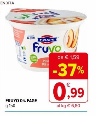 Iperal Fage Fruyo 0% 150 g offerta