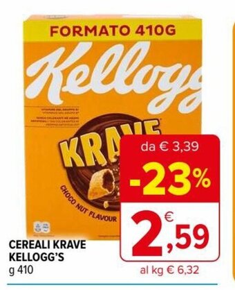 Iperal Kellogg's Cereali Krave 410 g offerta
