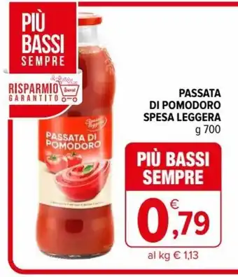 Iperal Passata Di Pomodoro Spesa Leggera 700 g offerta