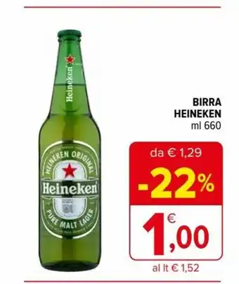 Iperal Heineken Birra 660 ml offerta