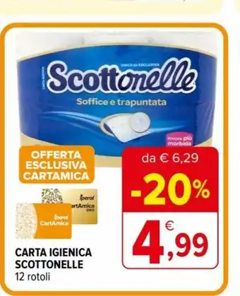 Iperal Scottonelle Carta Igienica 12 rotoli offerta