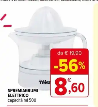 Iperal Spremiagrumi Elettrico capacità 500 ml offerta
