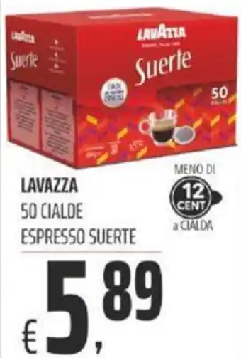 Alter Discount Lavazza 50 Cialde Espresso Suerte offerta