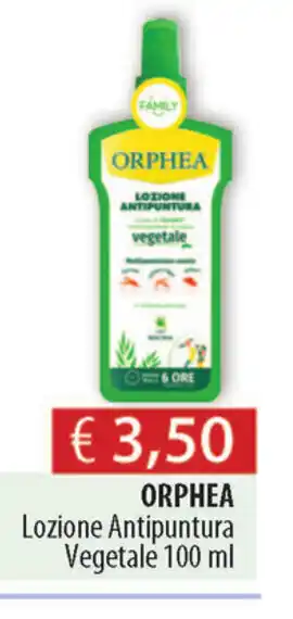 Acqua & Sapone Orphea Lozione Antipuntura Vegetale 100ml offerta