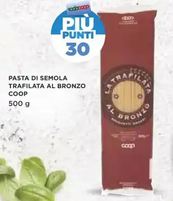 Coop Coop Pasta di Semola Trafilata Al Bronzo 500 g offerta