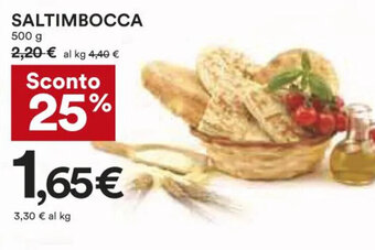 Coop Saltimbocca 500 g offerta