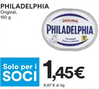 Coop Philadelphia Original 150 g offerta
