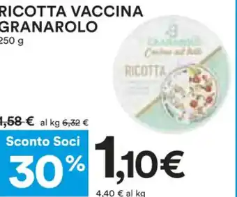 Granarolo Ricotta Vaccina 250 g