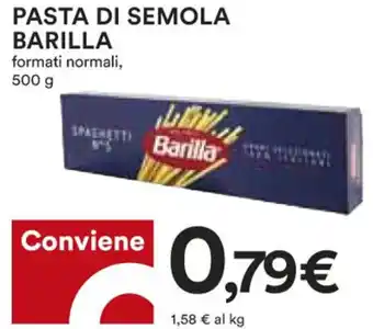 Coop Barilla Pasta di Semola Formati Normali 500 g offerta
