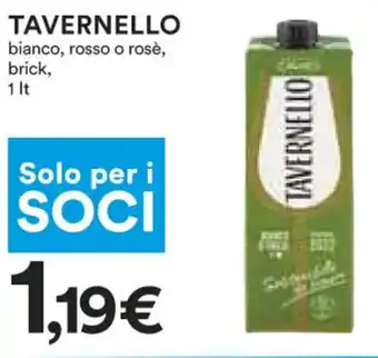 Coop Tavernello Bianco, Rosso o Rosè, Brick, 1 Lt offerta