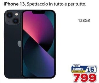 Euronics iPhone 13 offerta