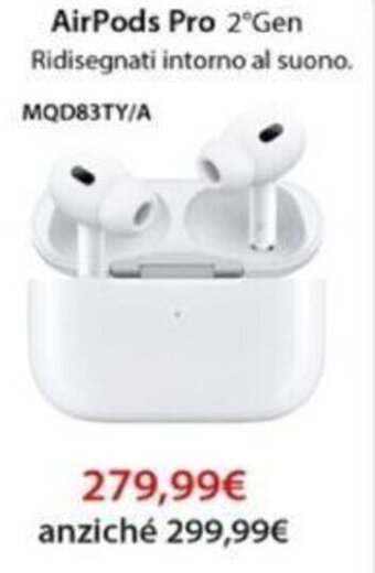 Euronics AirPods Pro 2°Gen offerta