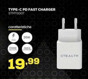 Stealth Type-C PD Fast Charger