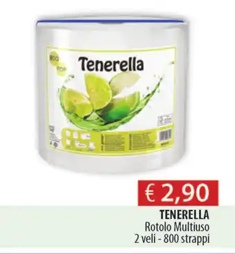 Acqua & Sapone Tenerella Rotolo Multiuso 2 veli - 800 strappi offerta