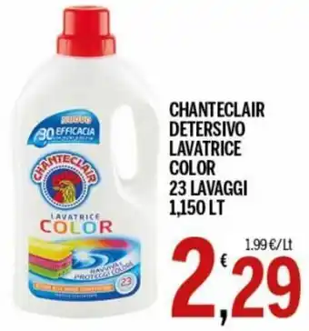 Chanteclair Detersivo Lavatrice Color 23 Lavaggi 1,150 lt