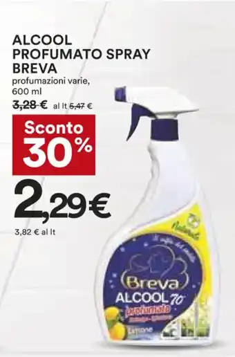 Coop Breva Alcool Profumato Spray profumazioni varie, 600 ml offerta