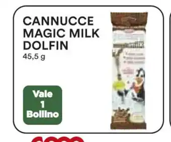 Coop Dolfin Cannucce Magic Milk 45,5 g offerta