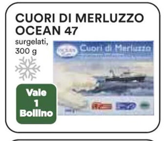 Coop Cuori Di Merluzzo Ocean 47 surgelati, 300 g offerta
