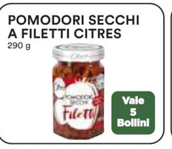 Coop Pomodori Secchi A Filetti Citres 290 g offerta