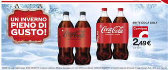 Coop Coca Cola Bibite 2 x 1,35 lt offerta