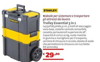 Bricocenter Stanley Troley Essential offerta