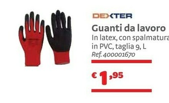 Bricocenter Dexter Guanti Da Lavoro offerta