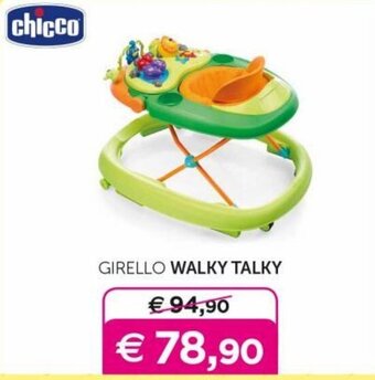 Universo Bimbo Chicco Girello Walky Talky offerta