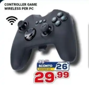 Euronics Nacon Controller Game Wireless per PC offerta