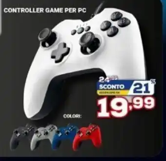 Euronics Nacon Controller Game per PC offerta