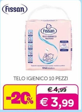 Fissan Telo Igienico 10 pezzi