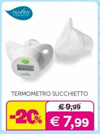 Universo Bimbo nuvita Termometro Succhietto offerta