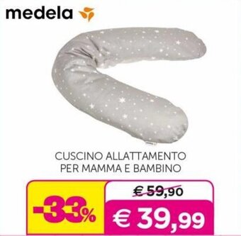 medela Cuscino Allattamento Per Mamma e Bambino