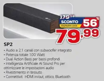 LG Soundbar SP2