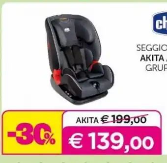 Universo Bimbo Chicco Akita Seggiolino Auto Gruppo 1,2,3 offerta