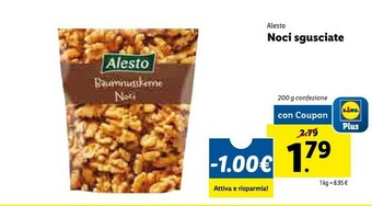 Lidl Alesto Noci Sgusciate offerta