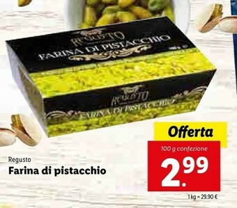 Regusto Farina Di Pistacchio