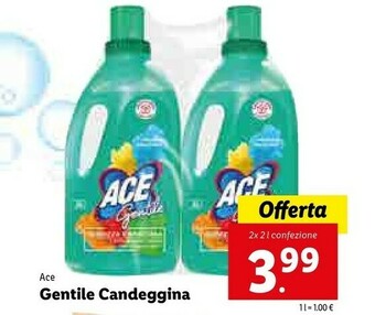 Lidl Ace Gentile Candeggina offerta