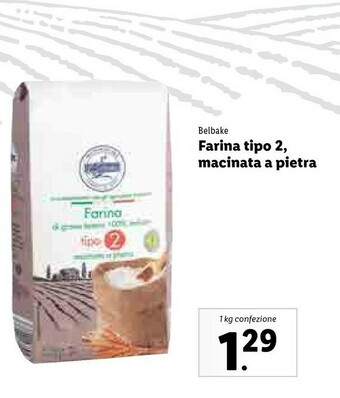Lidl Belbake Farina Tipo 2, Macinata A Pietra offerta
